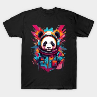 Space Panda Astronaut T-Shirt